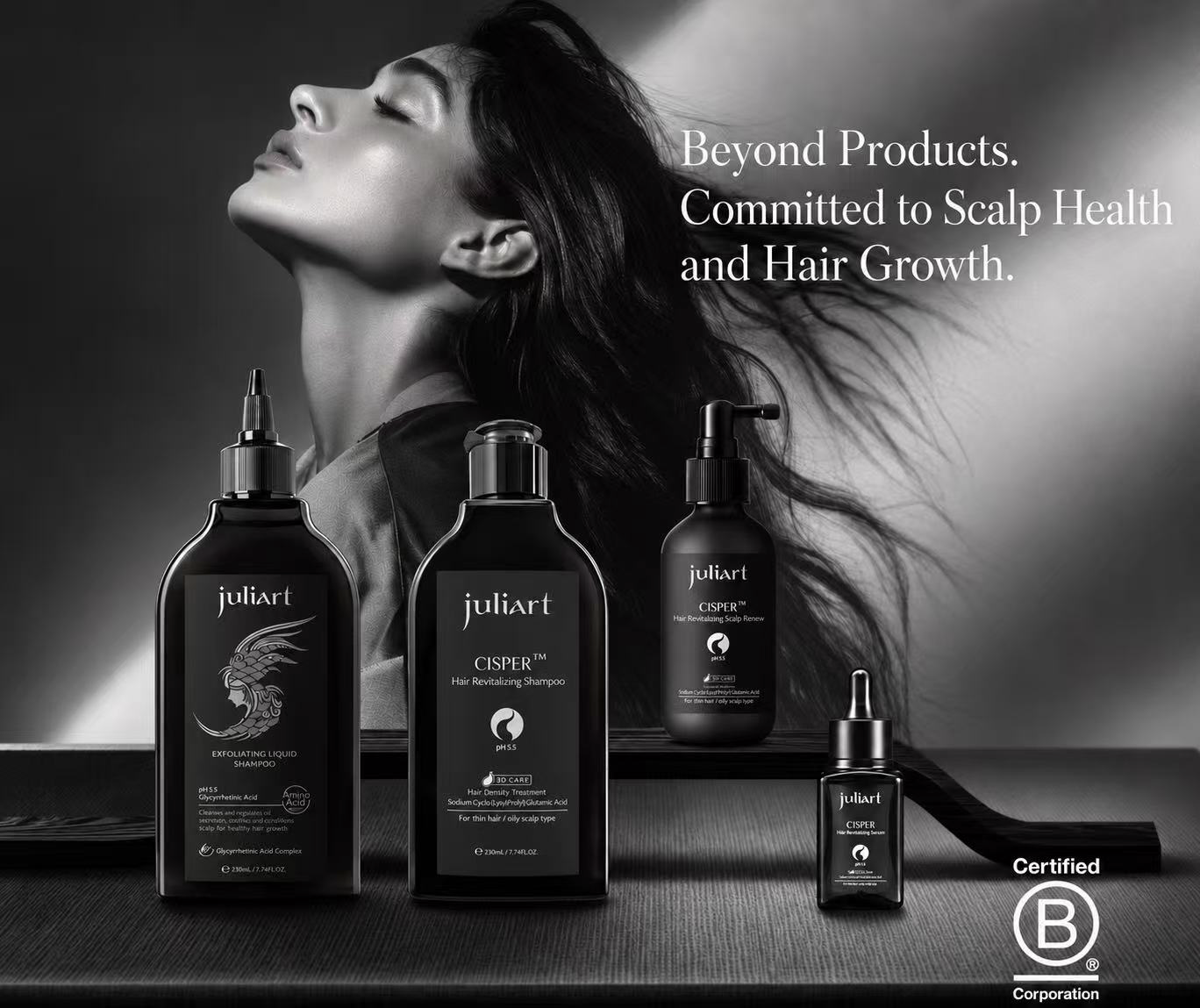 JuliArt scalp care products