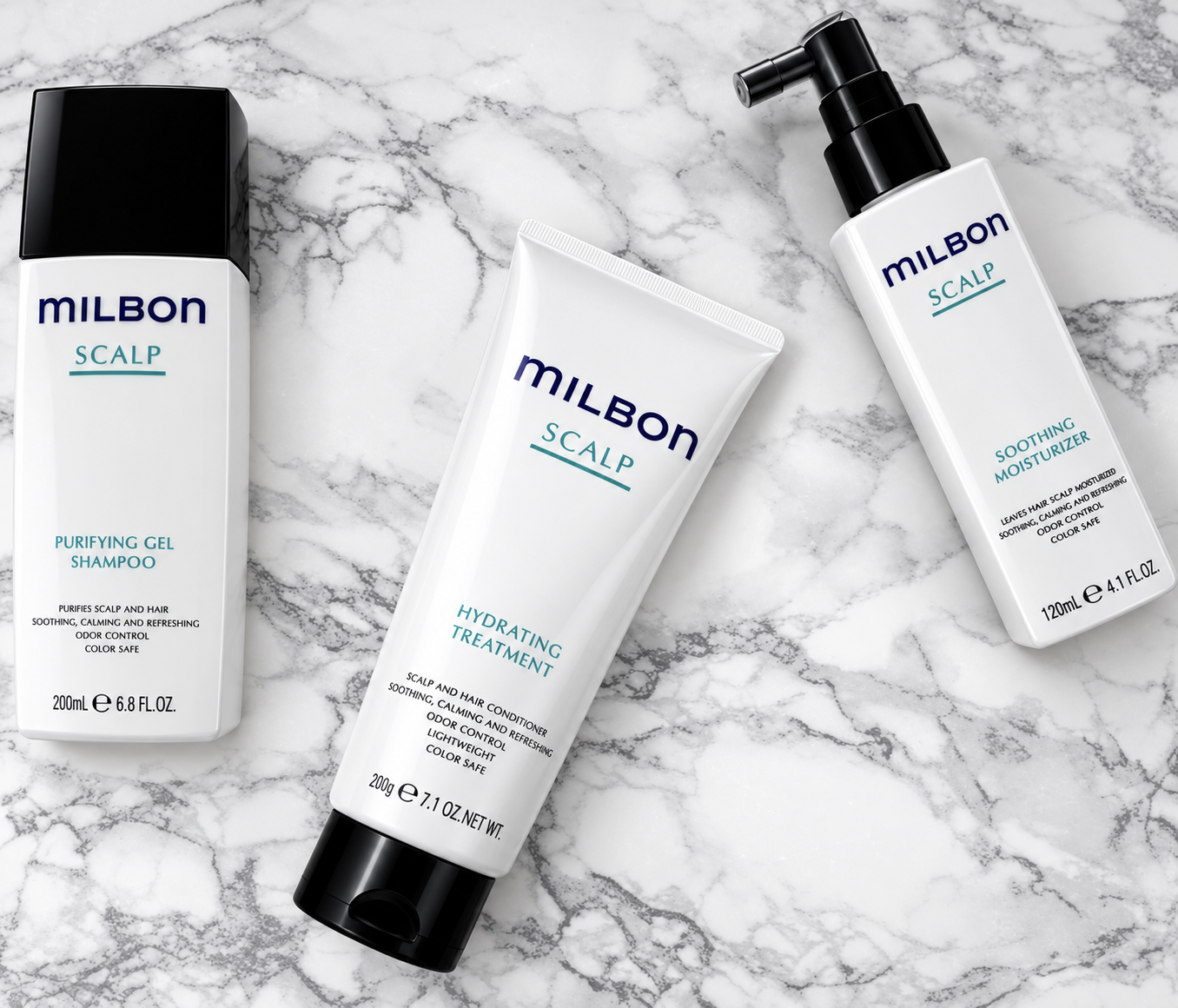 Milbon Scalp products